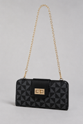 Geometric Crossbody Wallet