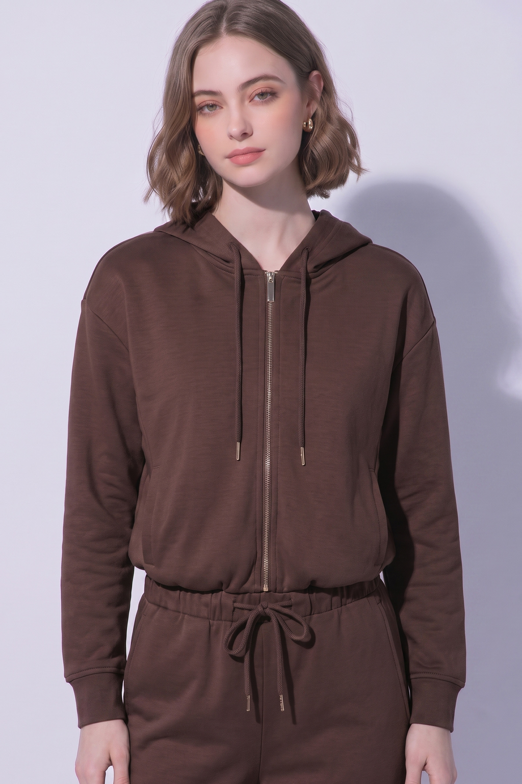 Soft-touch Hooded Sweatshirt