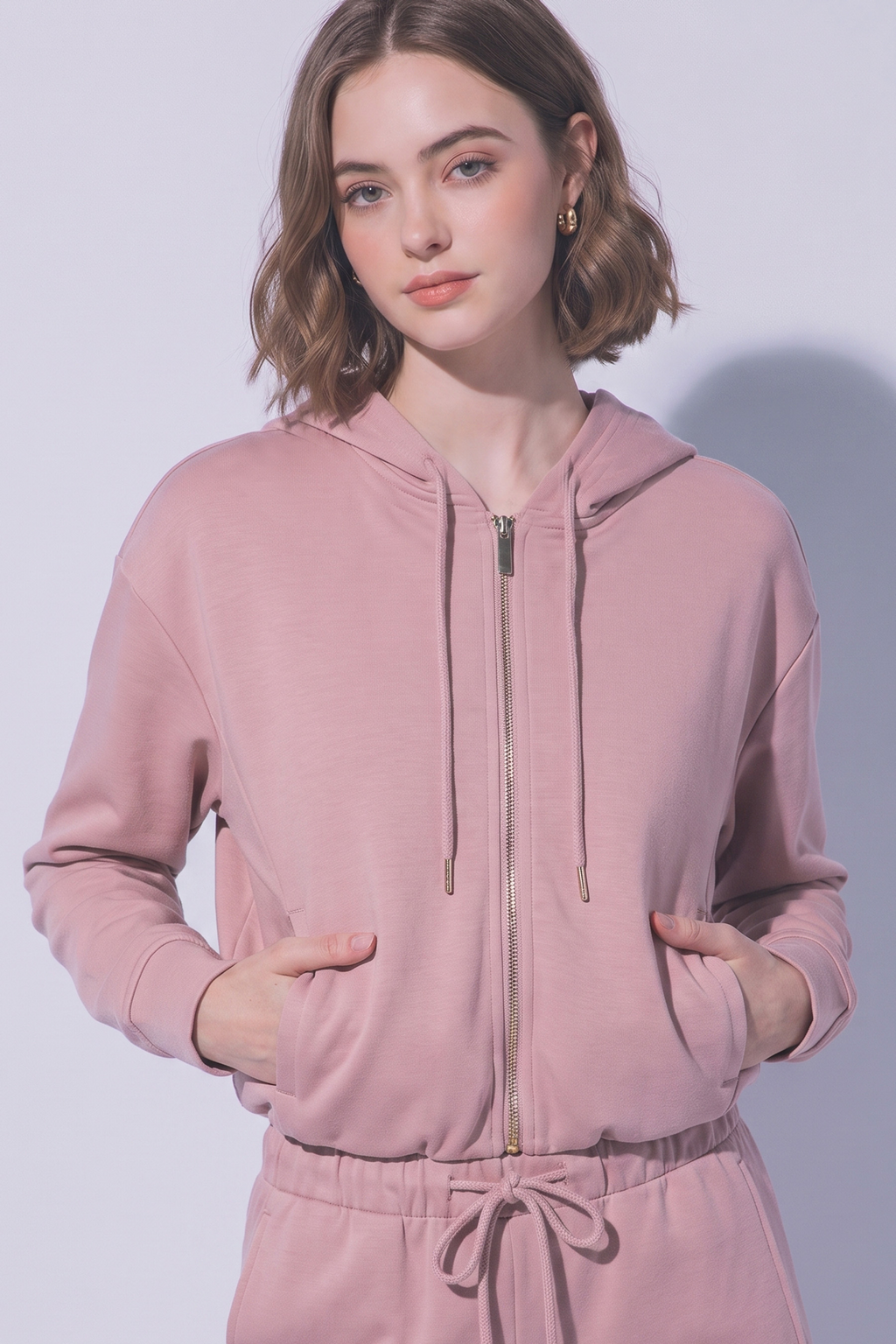 Soft-touch Hooded Sweatshirt