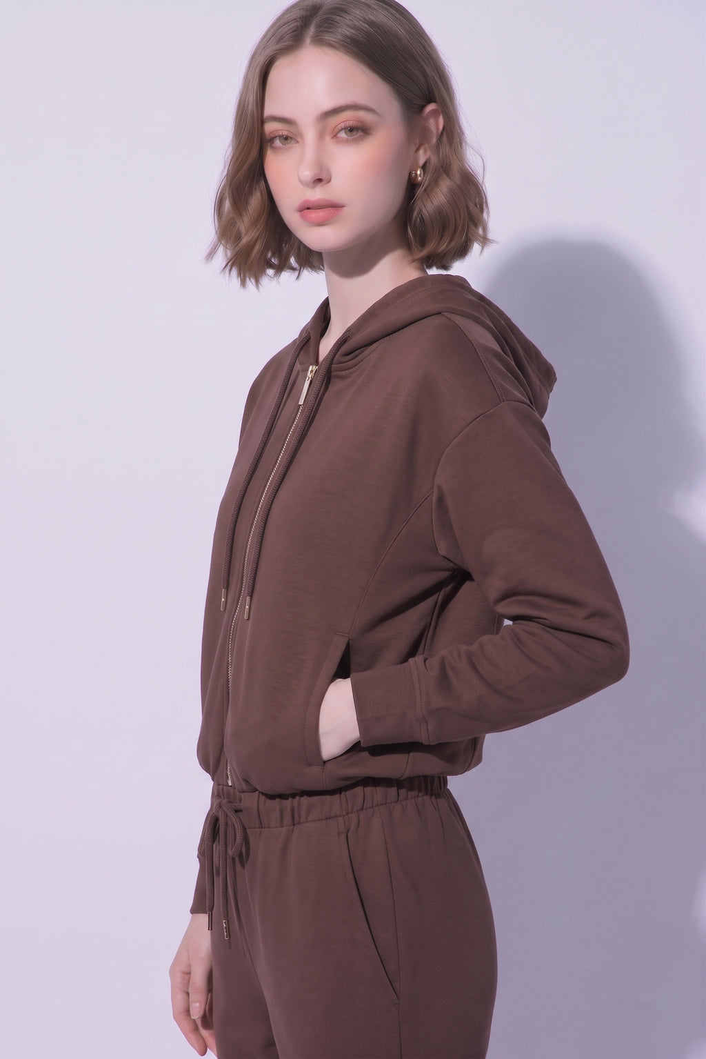 Soft-touch Hooded Sweatshirt