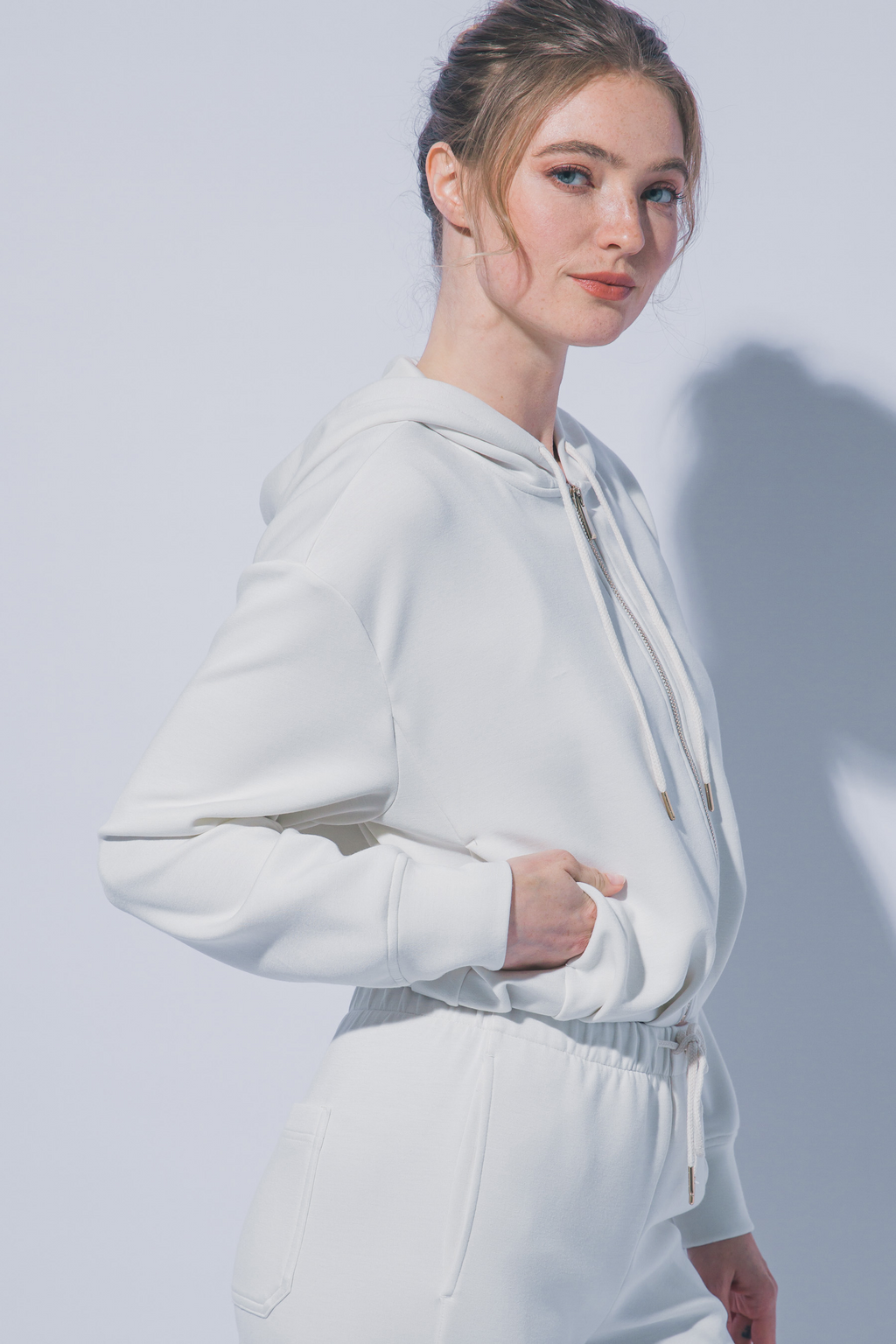 Soft-touch Hooded Sweatshirt