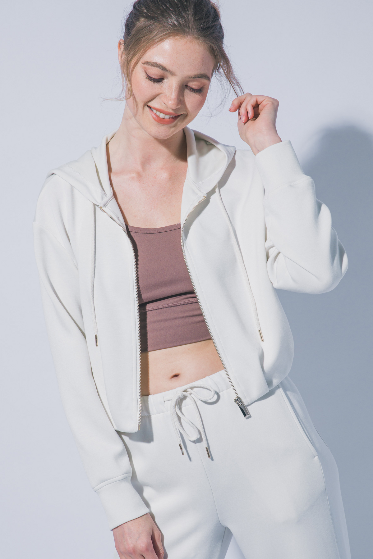 Soft-touch Hooded Sweatshirt