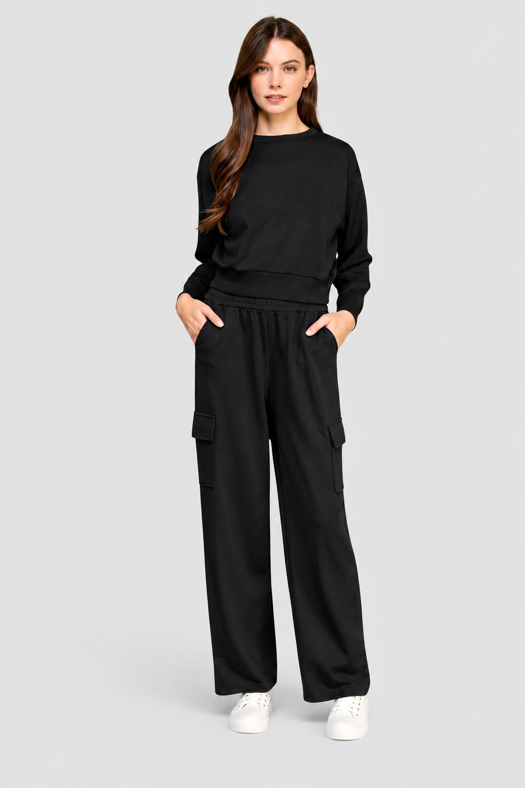 CONJUNTO DE PANTALONES CARGO Y SUDADERA CLÁSICA AIR SCUBA