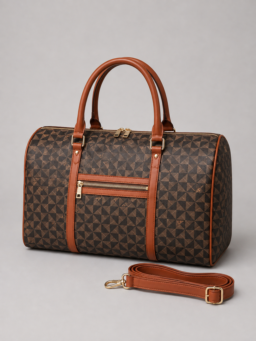 Geometric Travel Bag