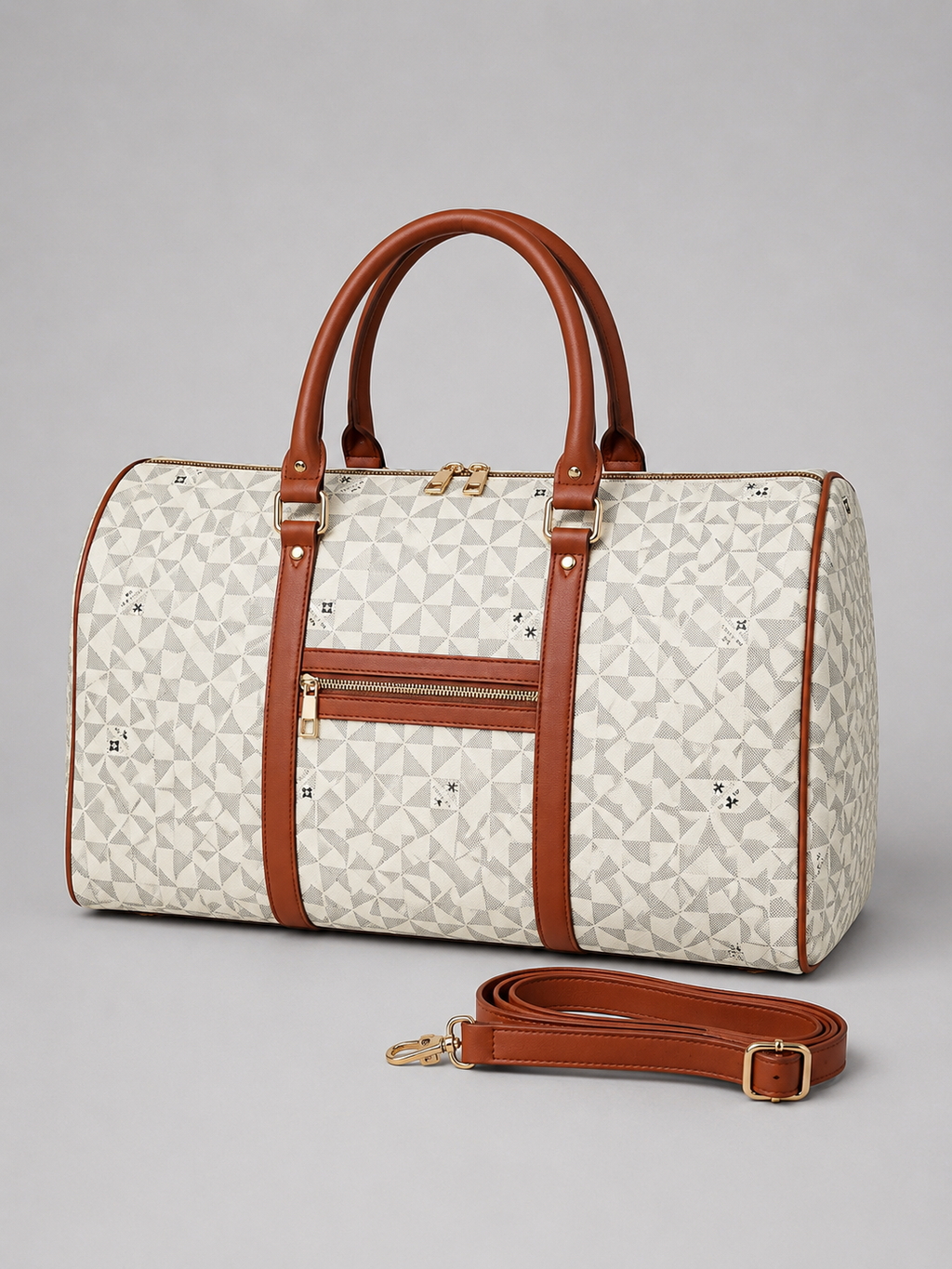 Geometric Travel Bag
